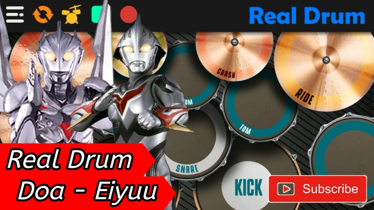 Doa - Eiyuu Drum Cover [OpeningSong Ultraman Nexus] Real Drum Indonesia