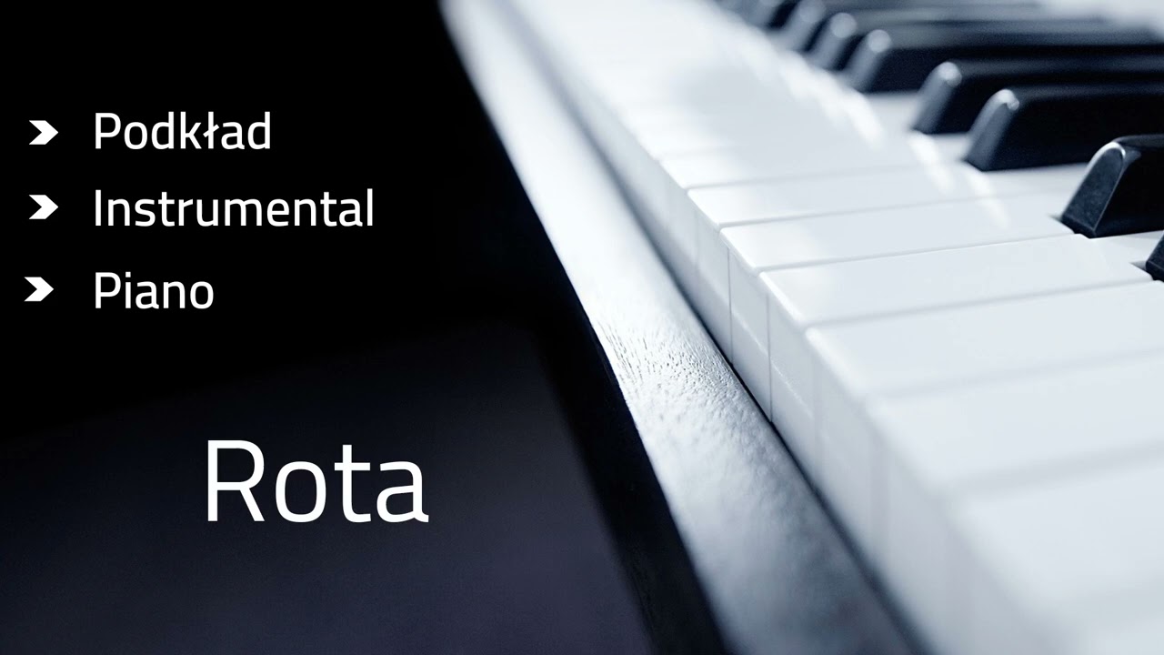 Rota - podkład karaoke tonacja e-moll (link w opisie)