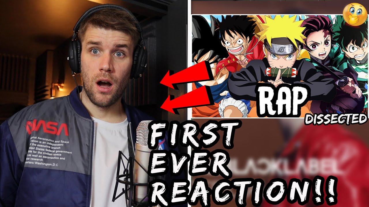 Реакция рэпера на SHONEN JUMP RAP CYPHER!! | RUSTAGE при участии NLJ, DPS, CDawgVa и других (ПЕРВ...