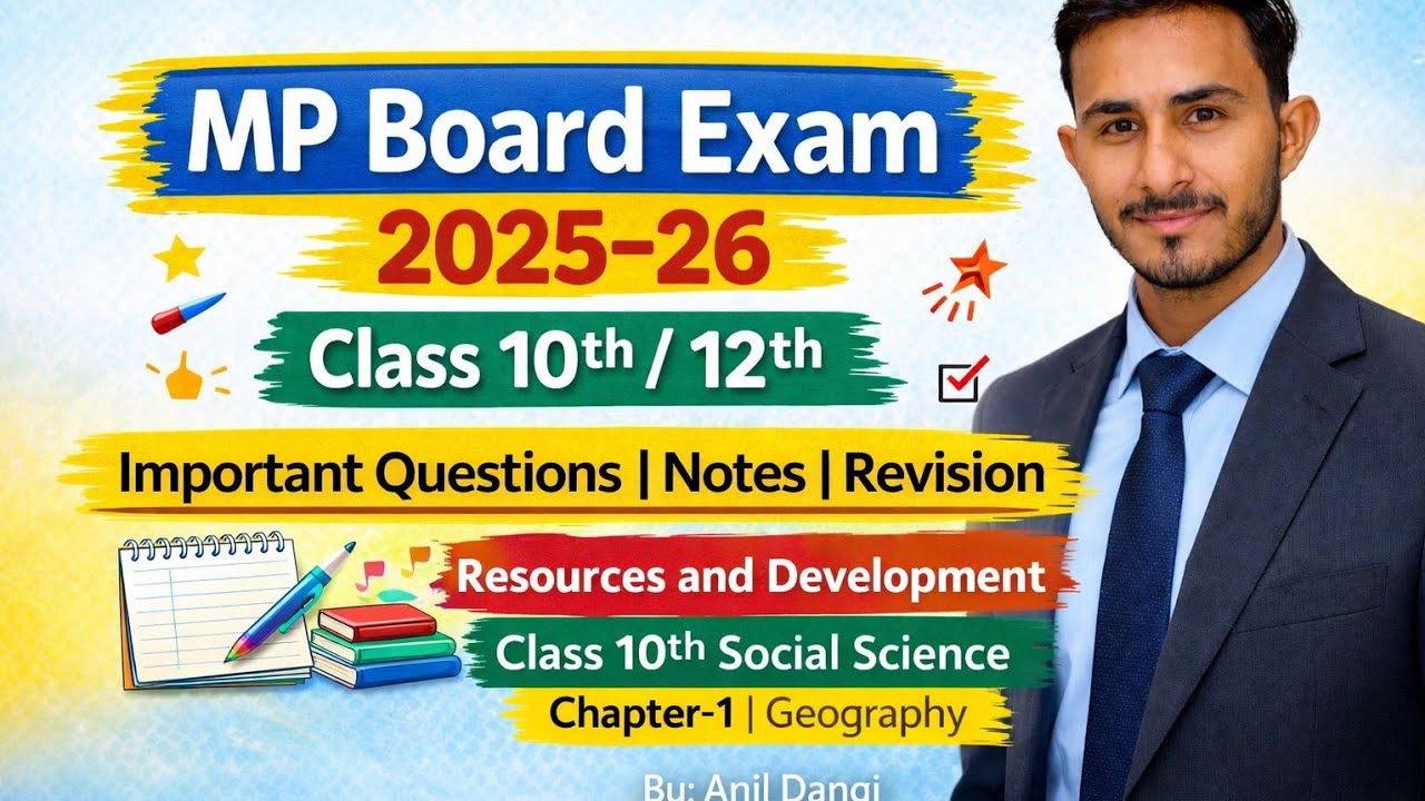 Resources and Development || Class 10th Social Science Chapter-1 || #Aspected questions for 2025-26