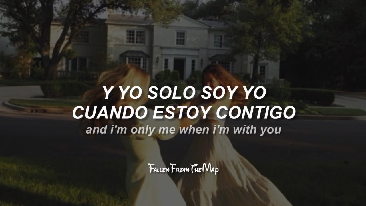 Taylor Swift - I'm Only Me When I'm With You (Español + English)