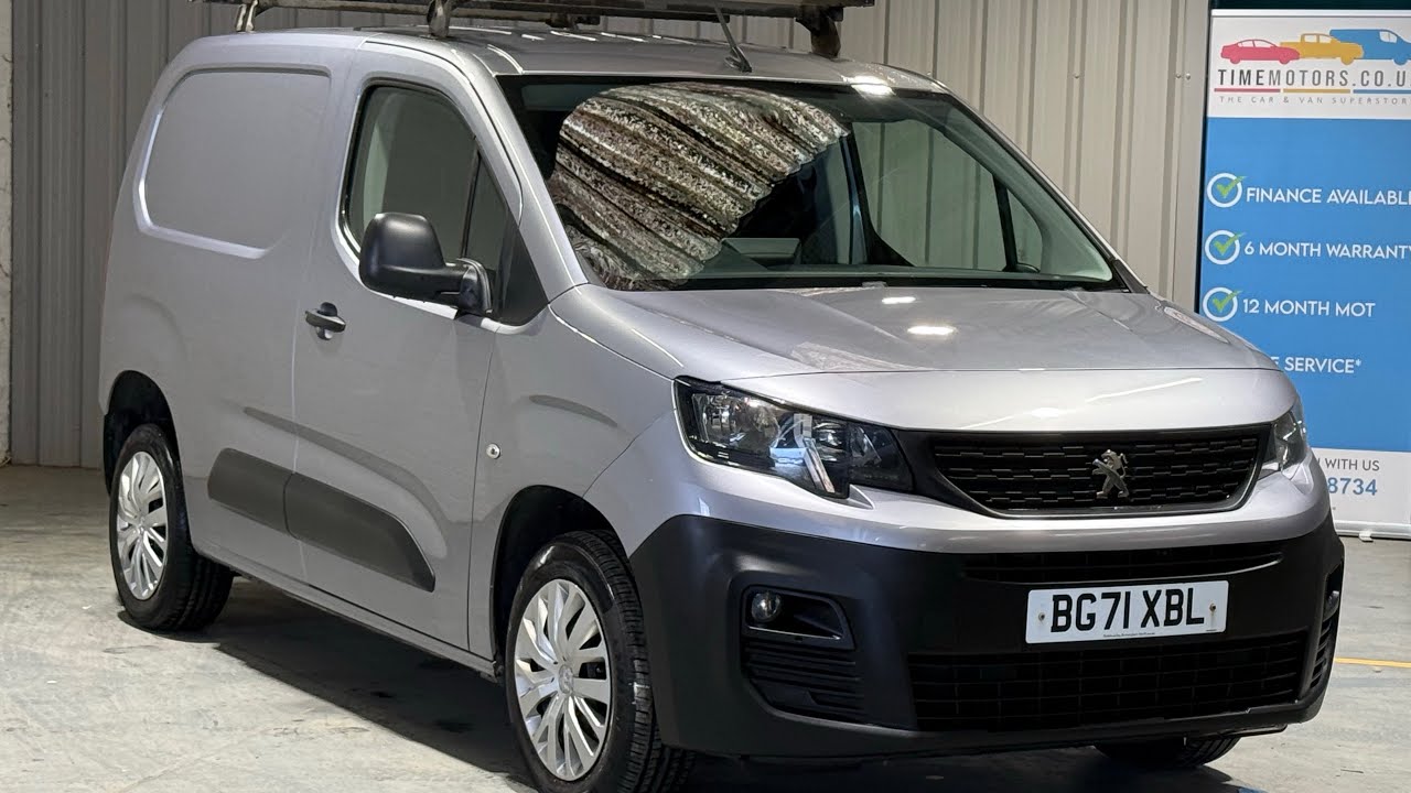 Peugeot Partner 1.5 BlueHDi 1000 Professional Premium 5dr Diesel Manual Euro 6 - HD VIDEO APPRAISAL
