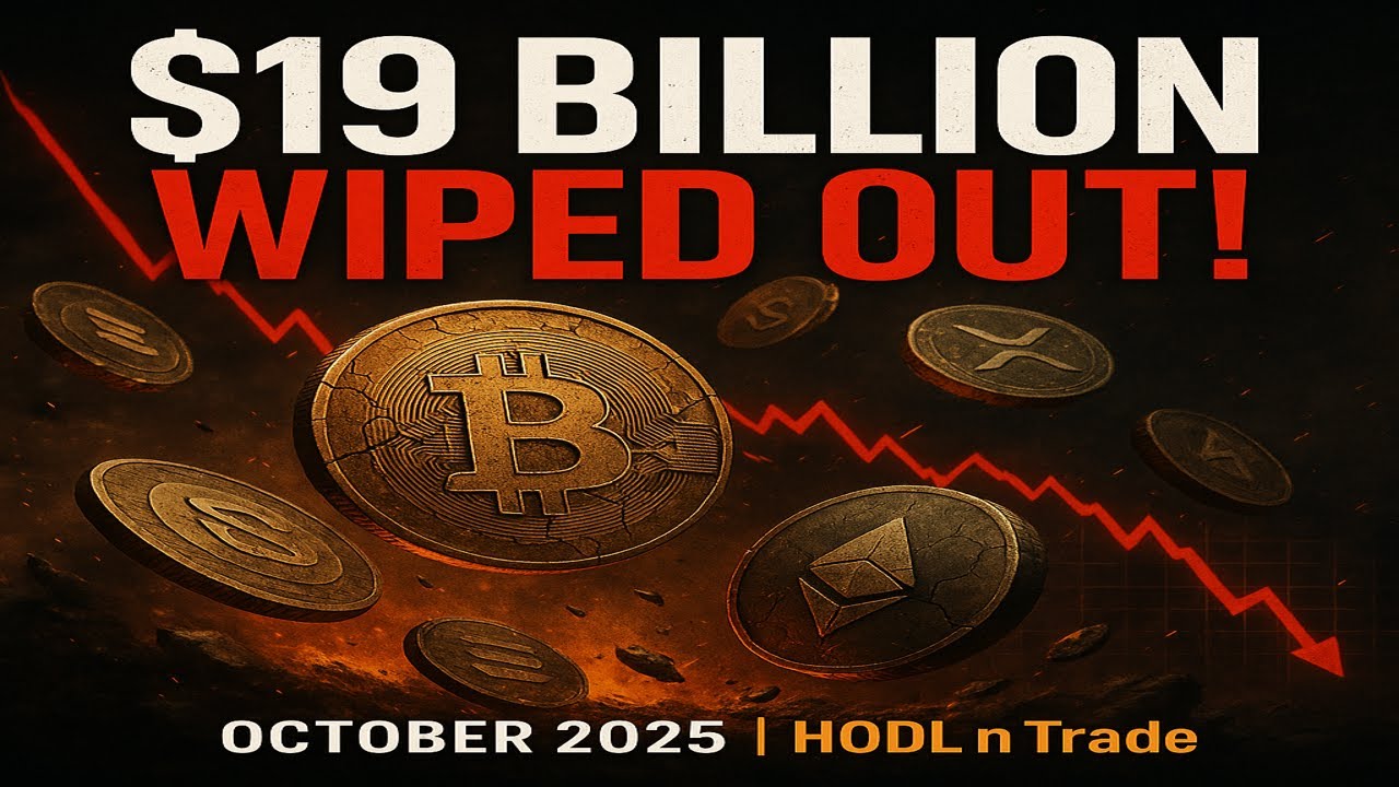 🚨 $19 BILLION WIPED OUT! October 10 2025 &ndash; The Largest Crypto Liquidation in History | HODLnTrade