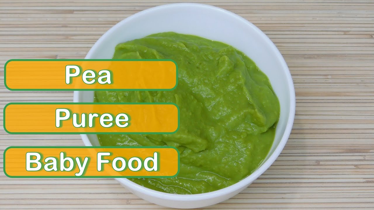 Pea Puree | Baby Food