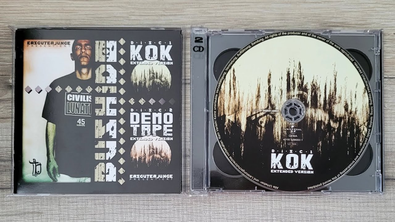 BUSHIDO - KING OF KINGZ / DEMOTAPE CD UNBOXING (2005) / KOK Pr&auml;sentation #bushido #kok #unboxing #cd
