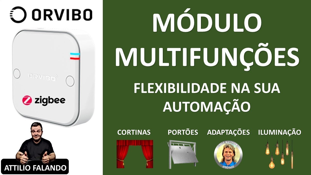 ORVIBO &ndash; M&oacute;dulo Multifun&ccedil;&otilde;es &ndash; Flexibilidade na sua automa&ccedil;&atilde;o