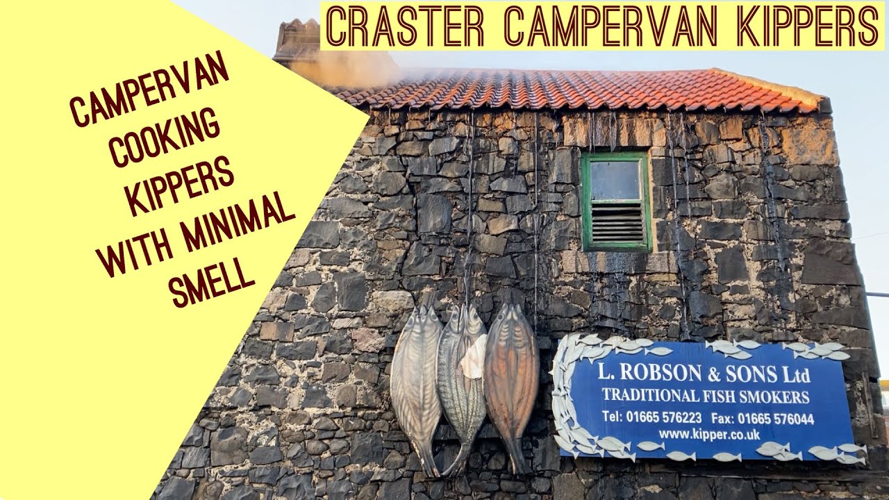 Cooking kippers in the van