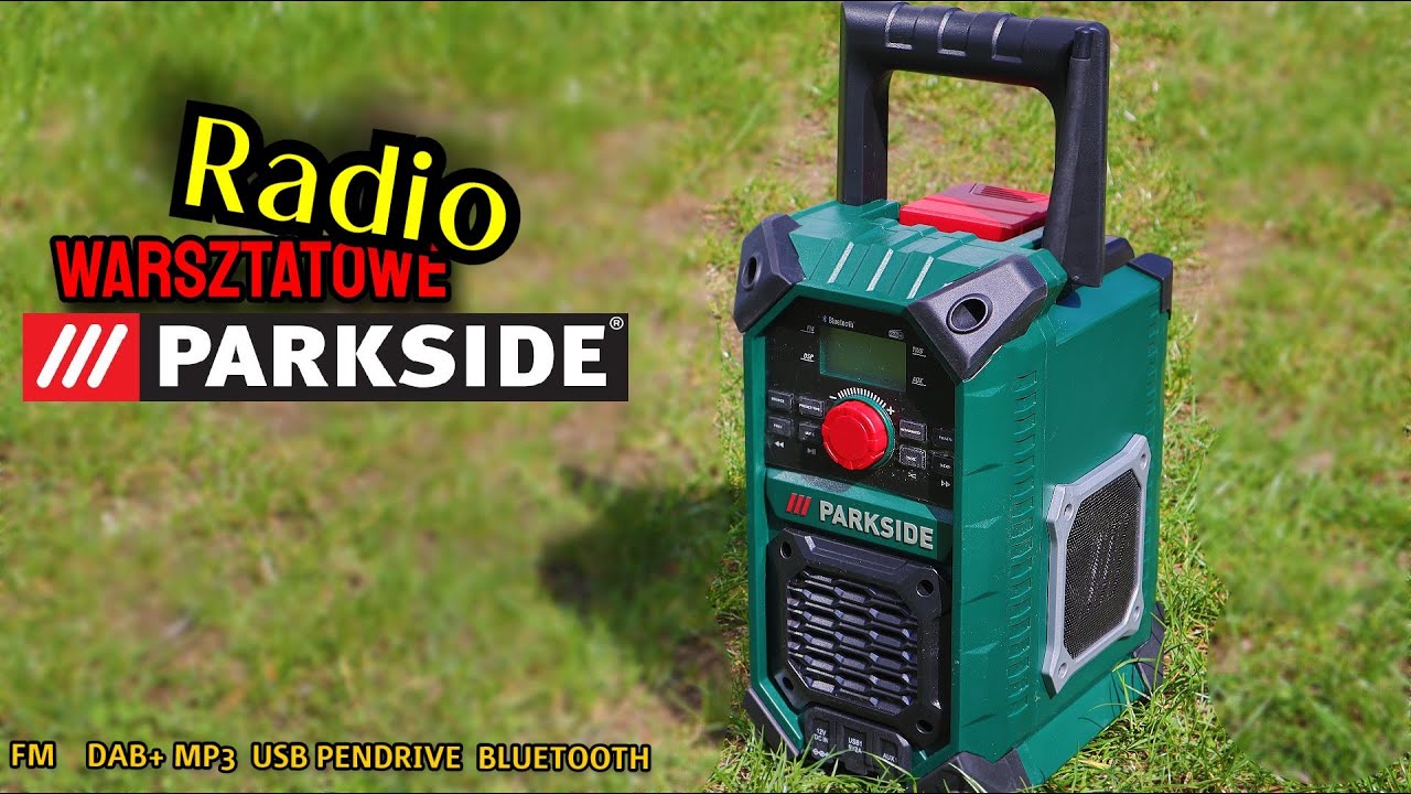 Akumulatorowe Radio Parkside PBRA 20LI B2