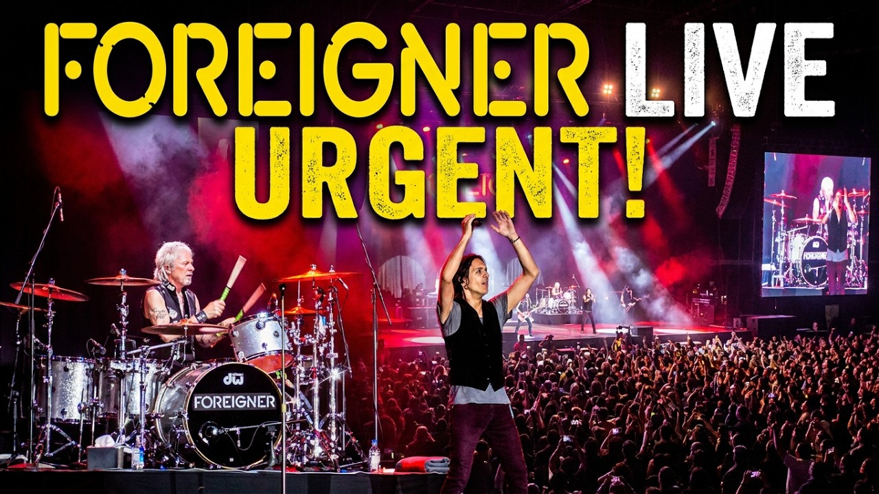 FOREIGNER - Urgent. Live @ Arena Ciudad de México - CDMX 2025