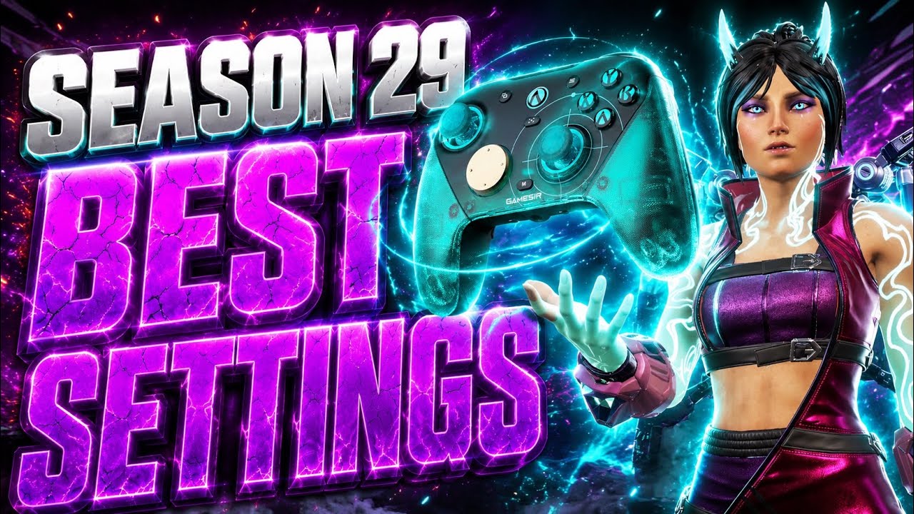 BEST CONTROLLER SETTINGS | SEASON 29 APEX LEGENDS