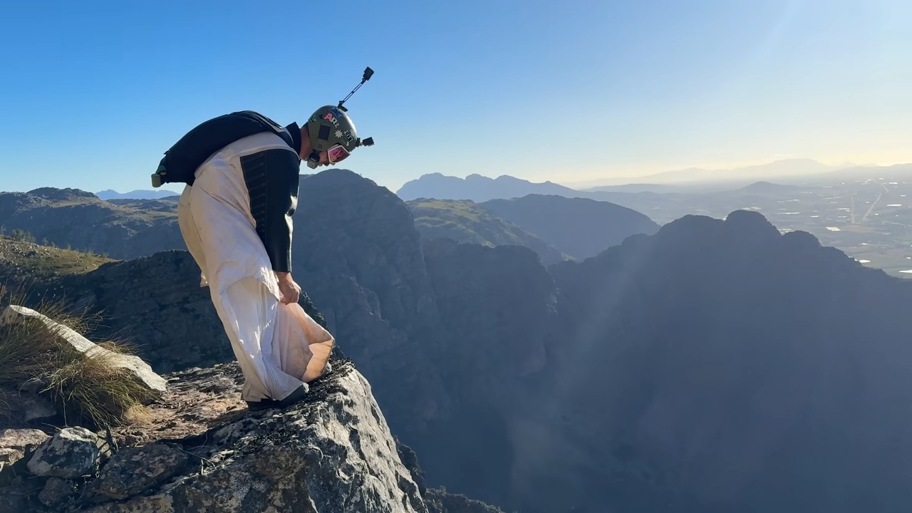 Wingsuit Flight Over the Mountains — A Cinematic Orchestral Melody in the Sky