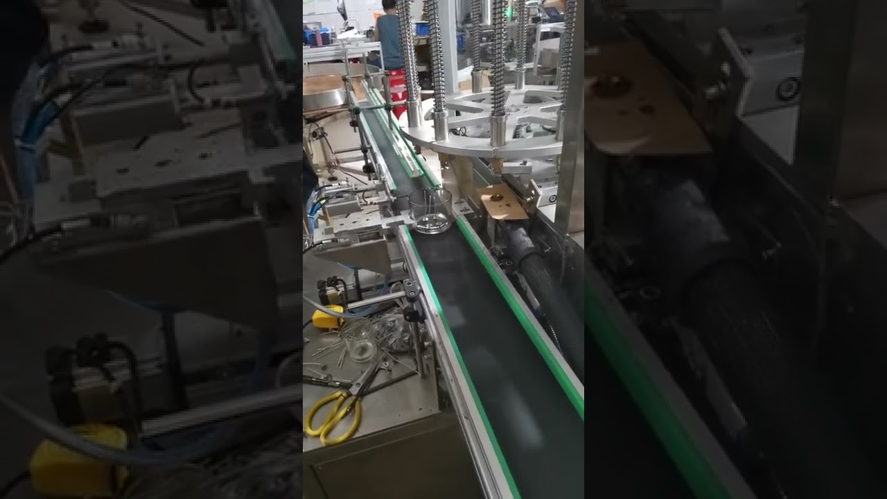 fully automatic wicking machines for small size jar candles