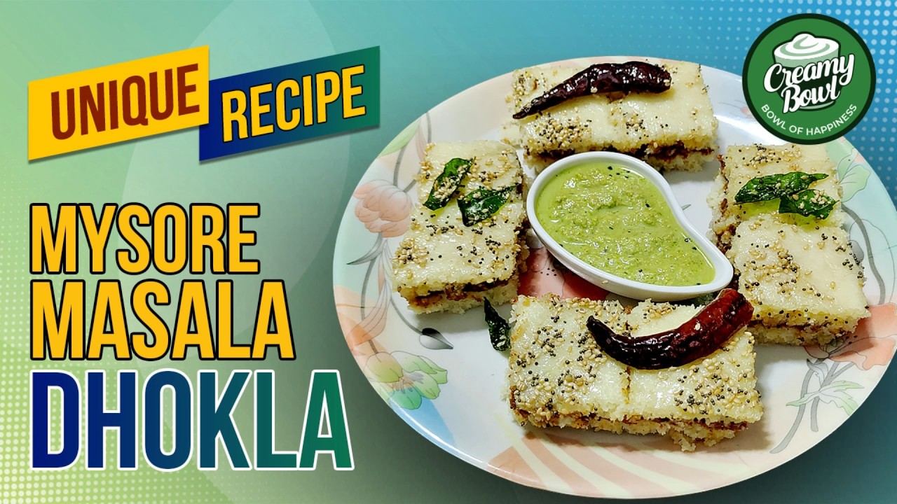 Mysore Masala Dhokla | આવા ઢોકળા તમે ક્યારેય પણ નહીં ખાધા હોય | Unique Recipe
