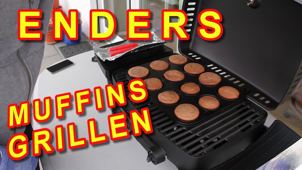 🔥🍰ENDERS URBAN 2095 TISCHGASGRILL ZUM BACKEN VERWENDBAR? MUFFINS GRILLEN