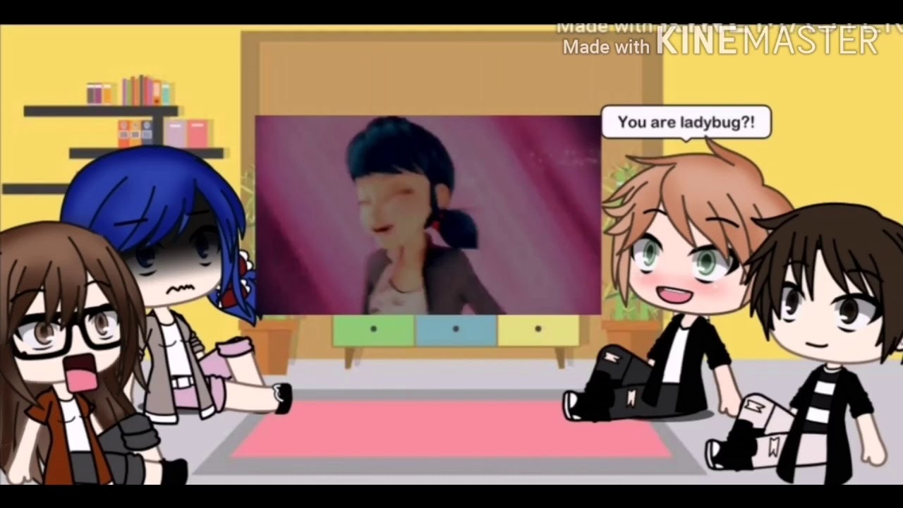 Miraculos react to AMV (ADRIANETTE 🤫🤭🤭😍)