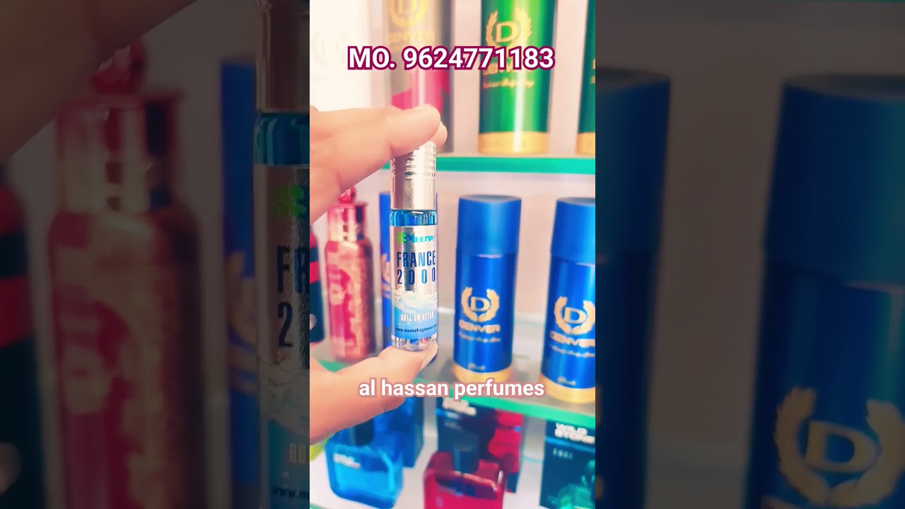 al hassan perfumes France, 2000. Rollon attar 8ml👌👌👌