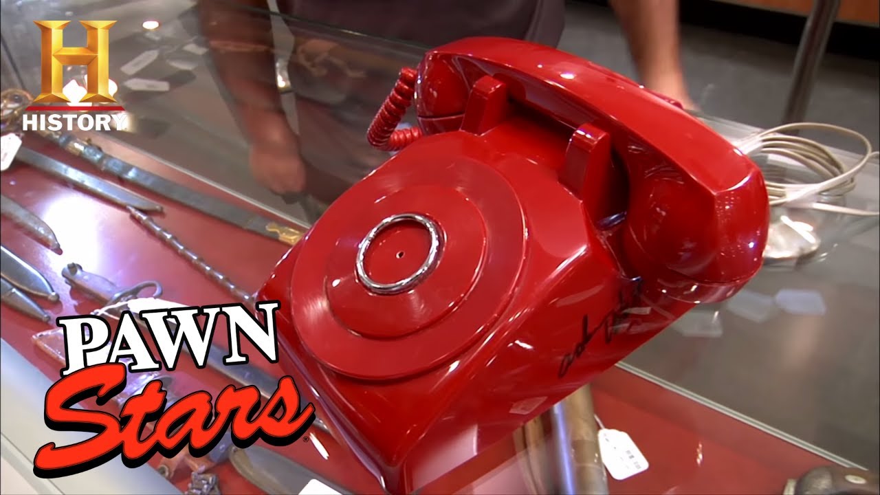 Original Bat Phone Signed By Adam West (Season 8) | Pawn Stars