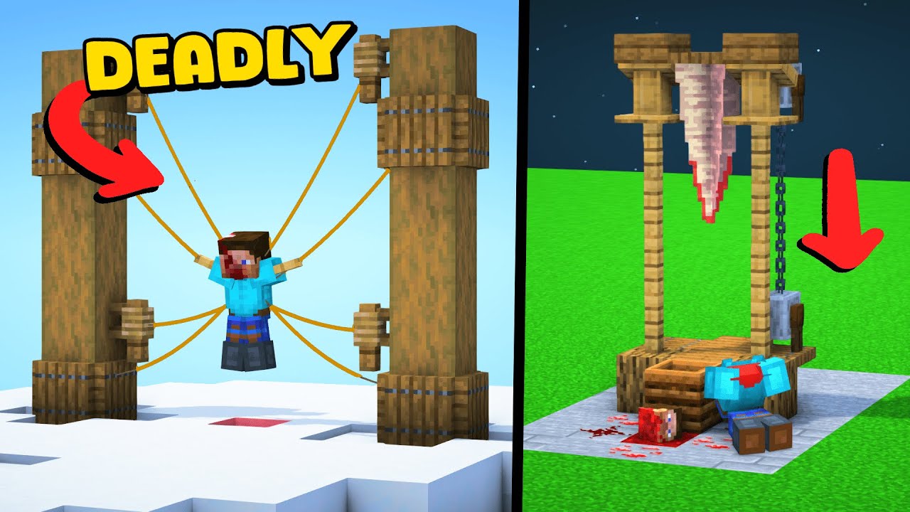 17 Scary Ways to Make Steve Look Dead in Minecraft