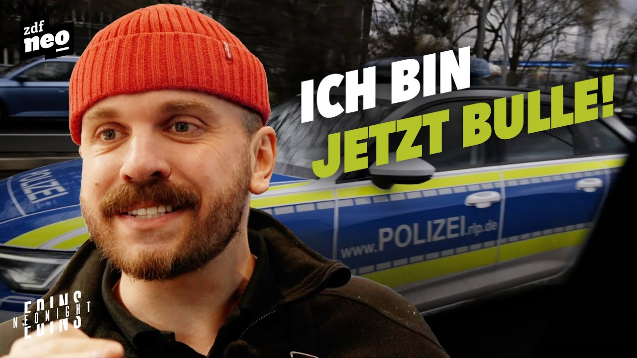 Ein Tag bei der Polizei – auf Patrouille in Mainz | Edins Neo Night