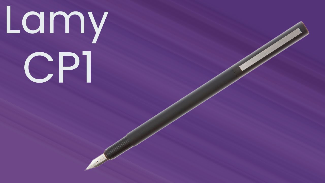 Lamy CP1 Pluma Fuente/Estilográfica reseña en español