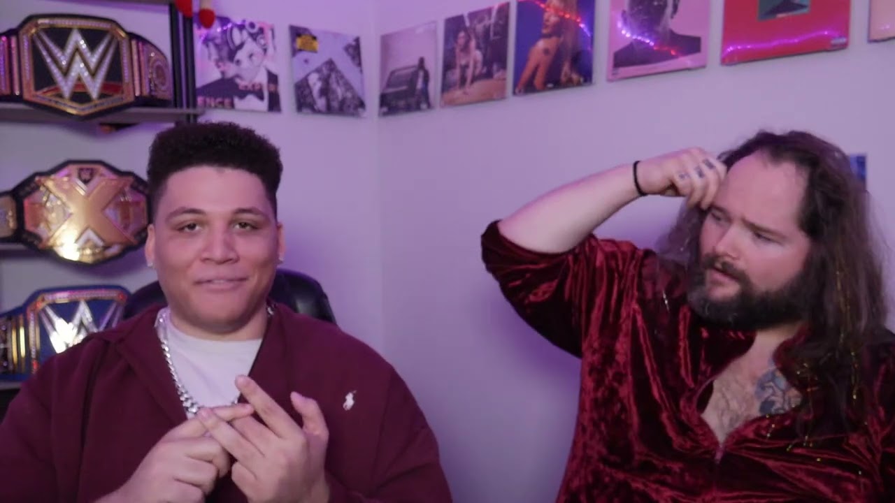 Smallafro Tries To Cut a Promo on a Mustache 