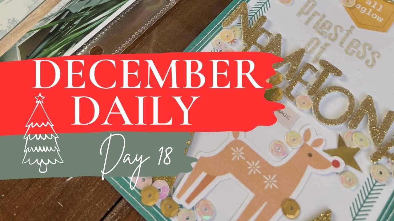 December Daily 2025 | Day 18 ... going all in with TWO shaker pockets!