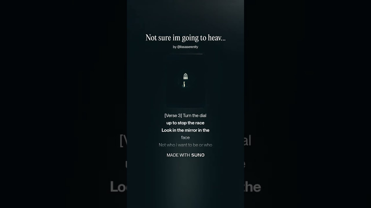 Not sure im going to heaven 1