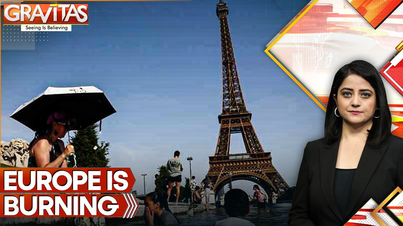 Deadly Heat Wave Hits Europe | Paris Blames Emissions as Heatwave Claims Over 1,300 Lives | WION