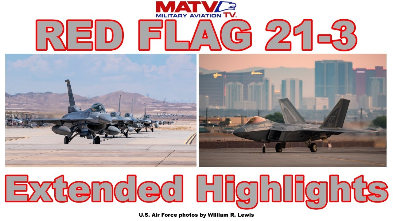U.S Air Force Exercise Red Flag 21-3 | Extended Highlights | In-Cockpit GoPro. #redflag #lasvegas