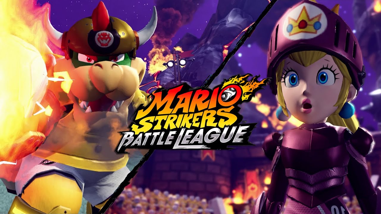 Mario Strikers Battle League Online MAX RANKED Matches! (GOLD DIVISION) Feat. Nintendo Titan
