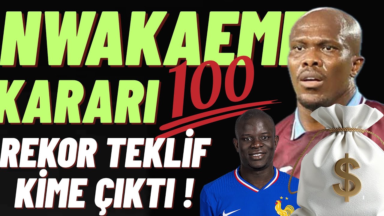 Nwakaeme kararı ! Rekor teklif kime çıktı ! Flaş gelişme #trabzonspor 
