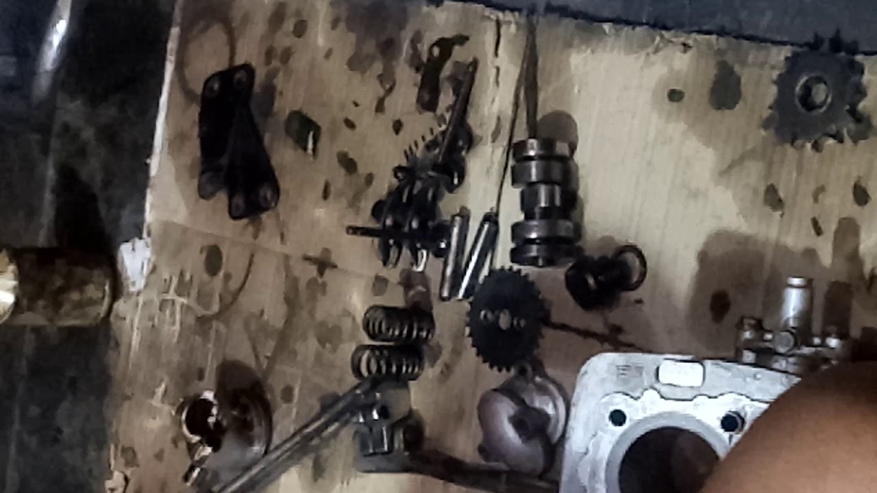 Bajaj boxer full engine fitting part 6