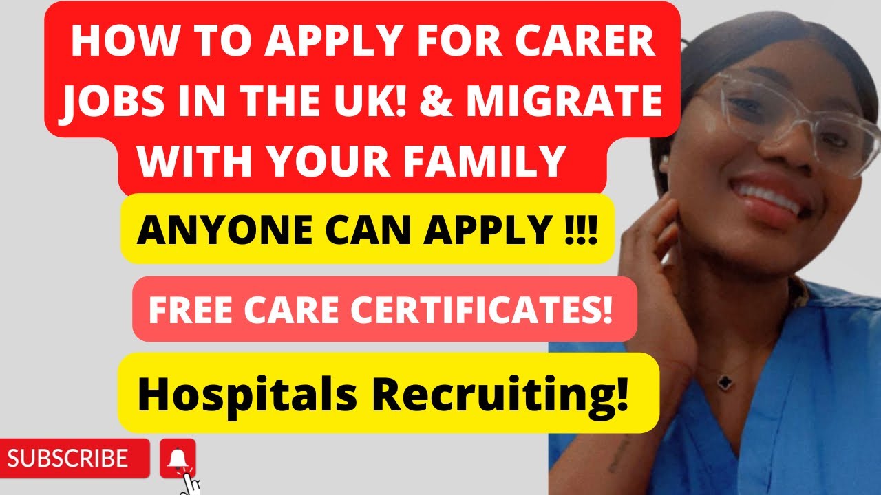 A Step-By-Step Guide: How to apply for Healthcare Assistant/carer jobs in UK with sponsorship