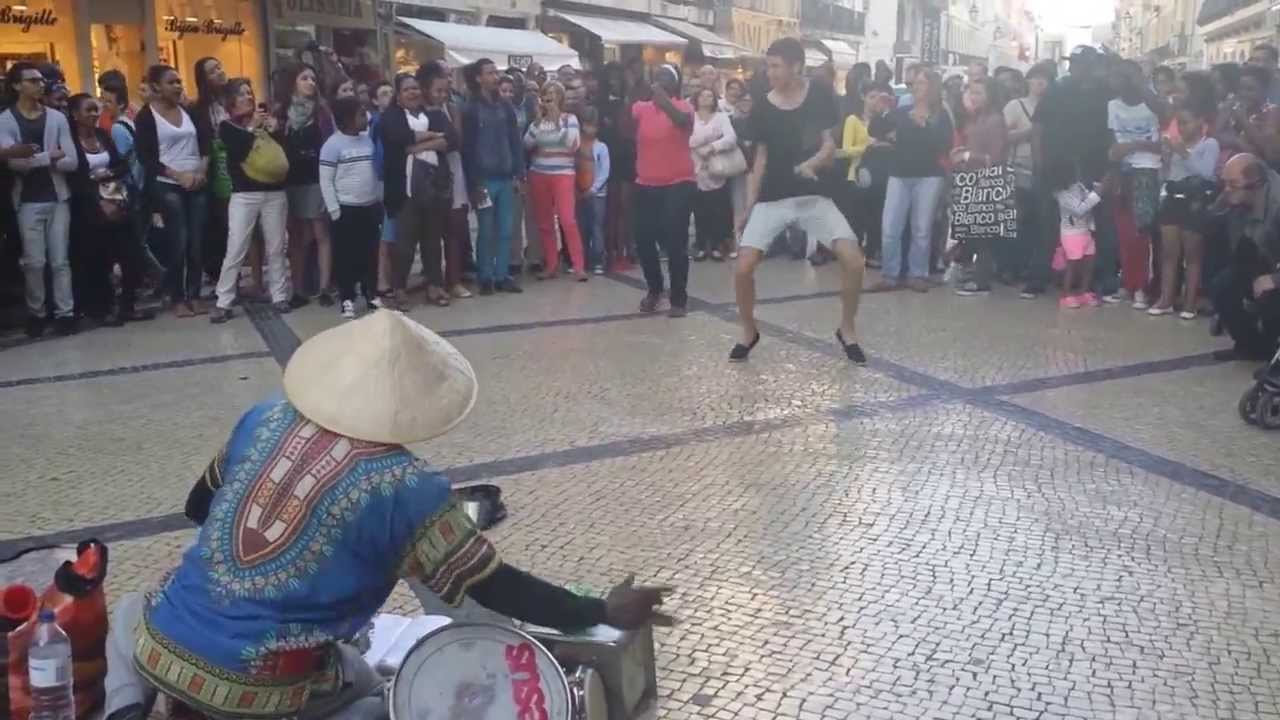 Musico de rua,gaspar silva,rua augusta,Lisboa Portugal