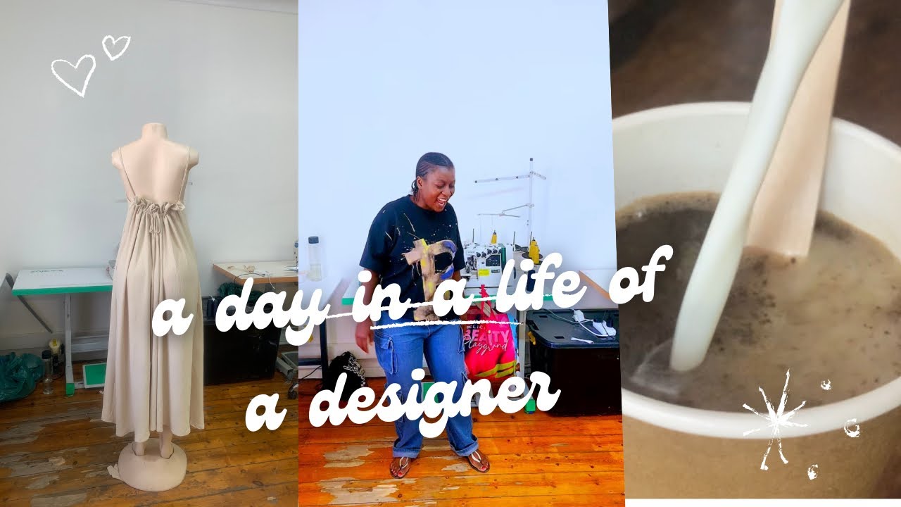 A day in a life of a fashion designer 