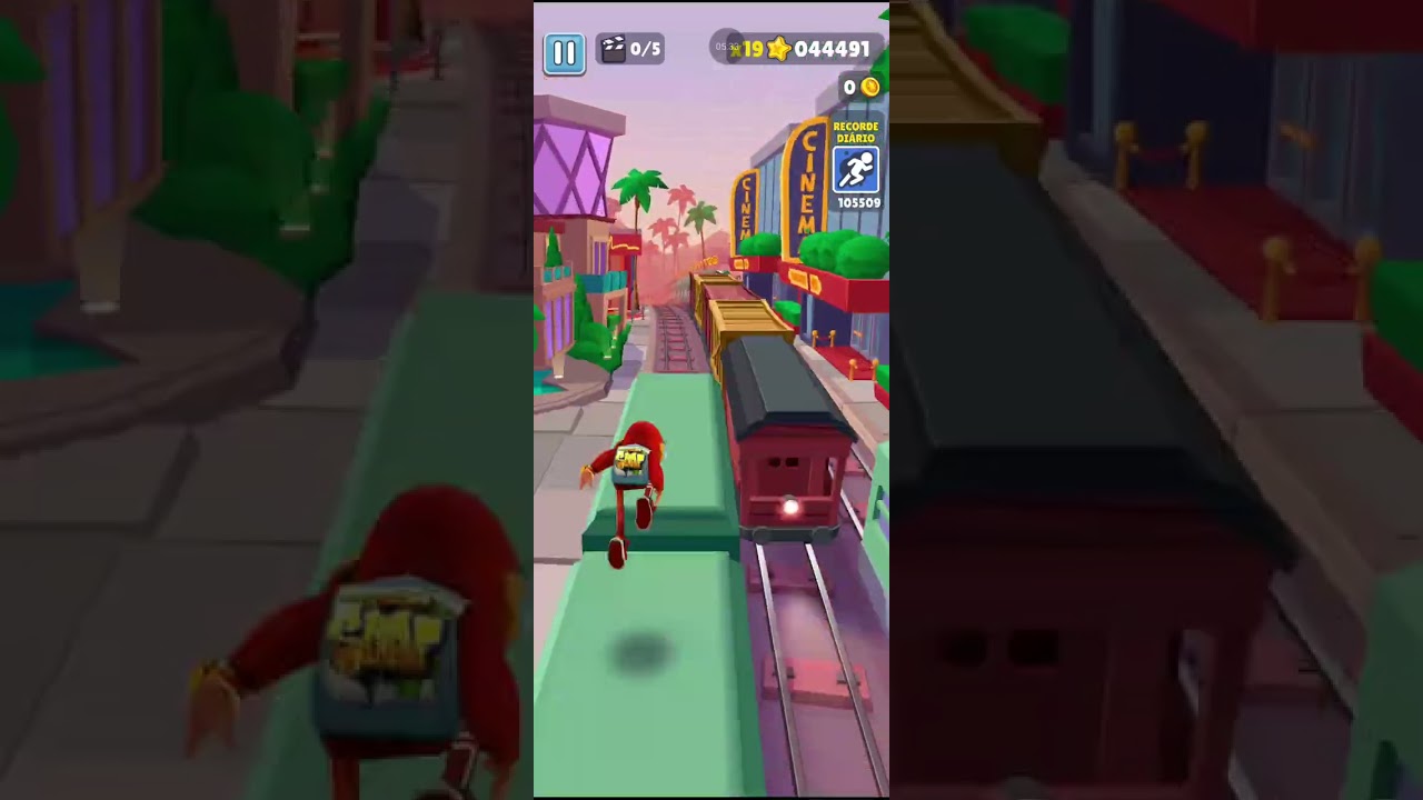 Nova atualização no Subway surfs mas eu não posso pegar nenhuma moeda