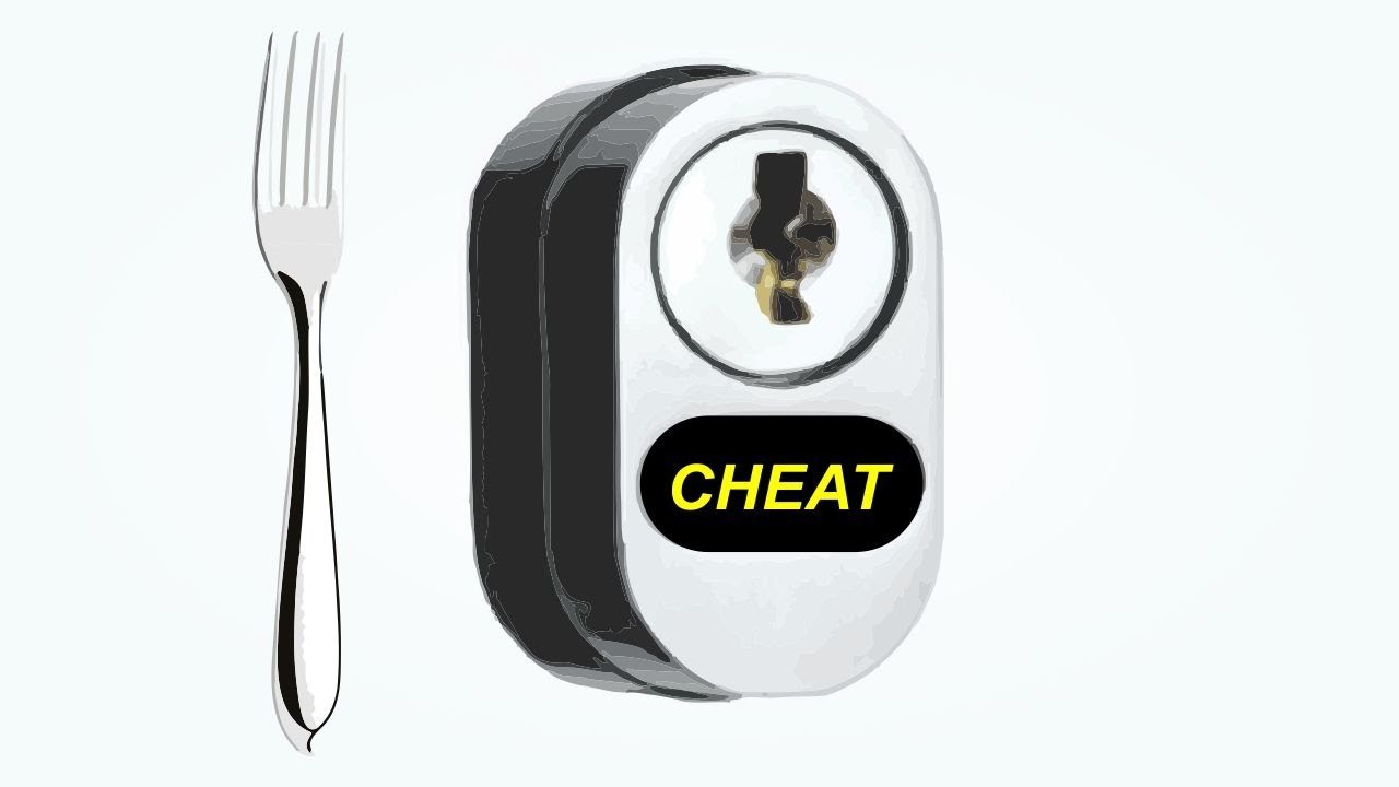 Abrindo a tranca de uma porta com um garfo. Oficial! Opening a door lock with a fork.