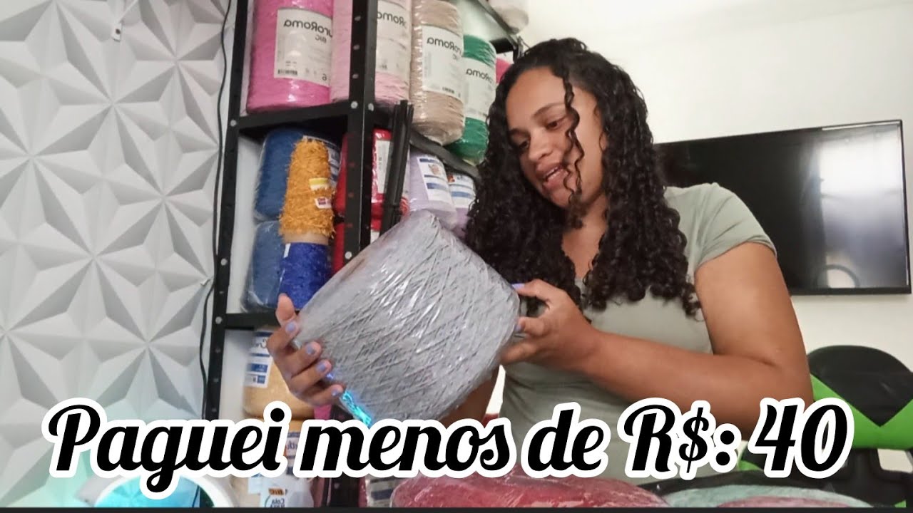 💣 hoje eu vou te ensinar como fazer pra comprar barbante barato 😱 #comprinhas para o ateliê 🥰