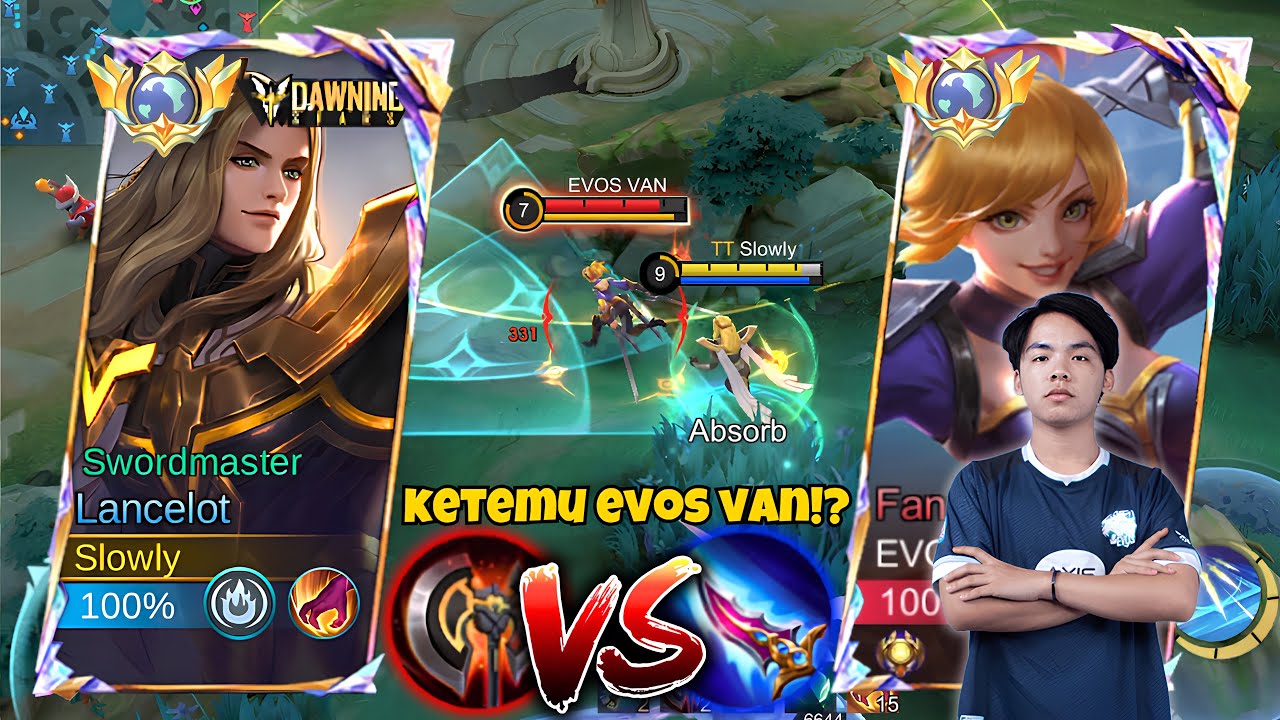 SUPER HARD GAME!😱 GLOBAL LANCELOT VS PRO FANNY! INTENSE MATCH! - Mobile Legends