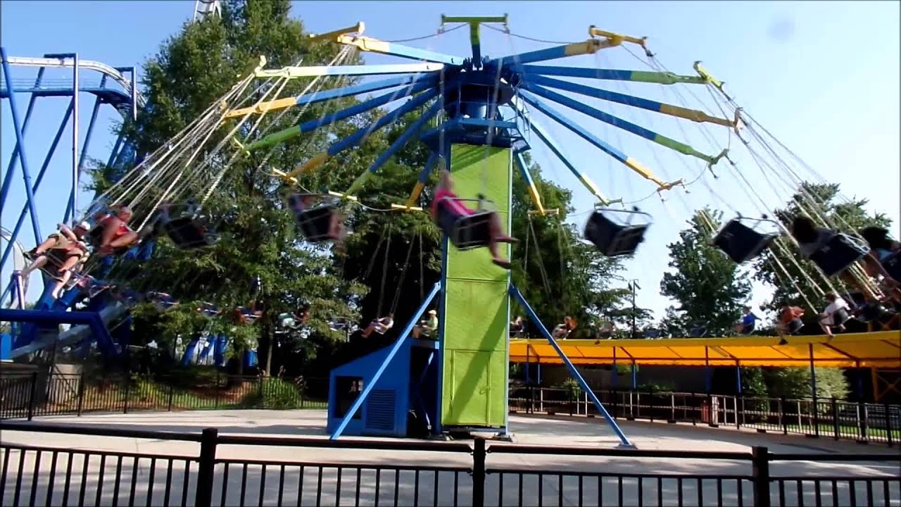 Carowinds: Yoyo off Ride POV / July 12, 2014