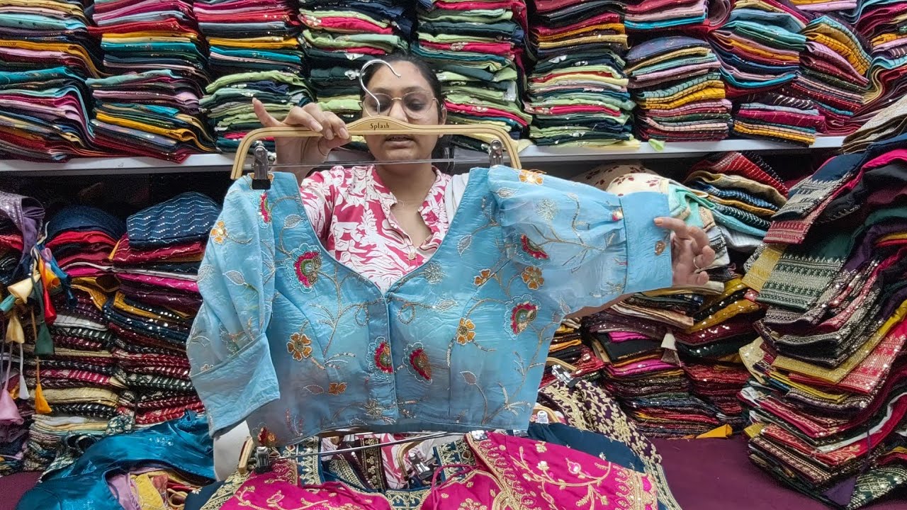 India's Biggest Blouse Hub: JMC Blouse 🇮🇳 300+ Variety hamesha stock mein! 📦✨
