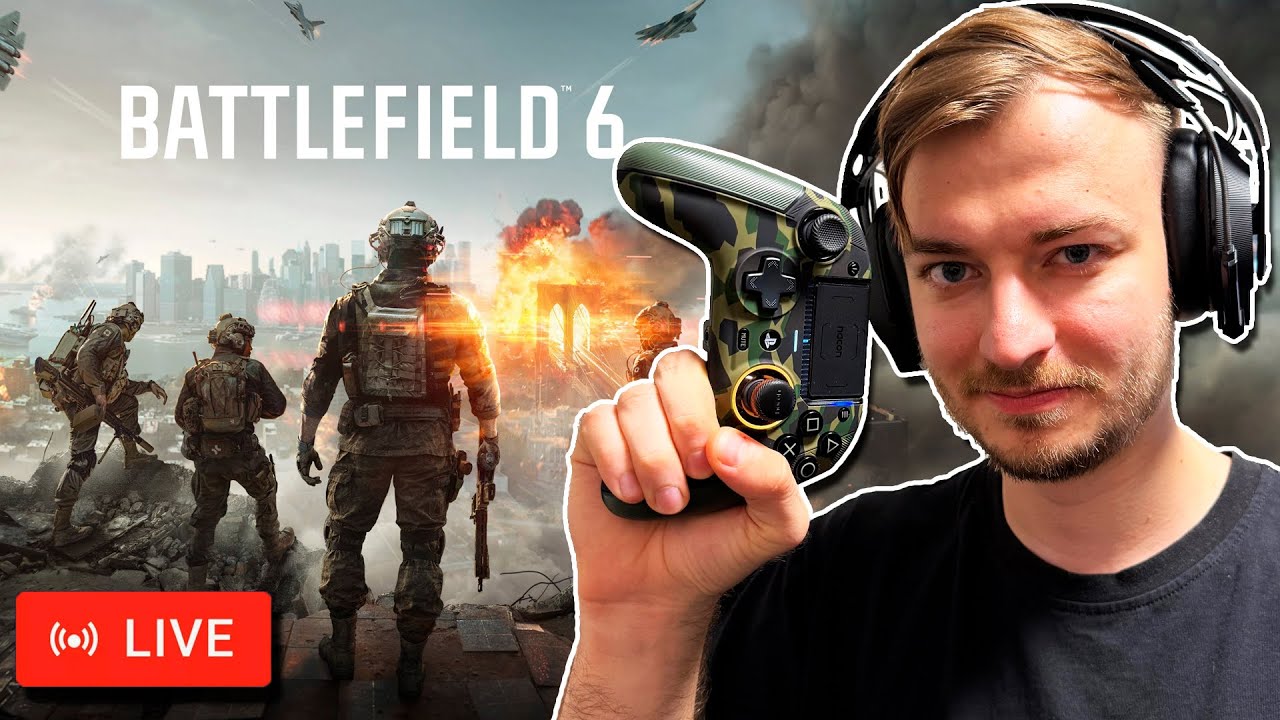 ИГРАЕМ В BATTLEFIELD 6 - ОН ВЫШЕЛ !!! / СТРИМ С PS5
