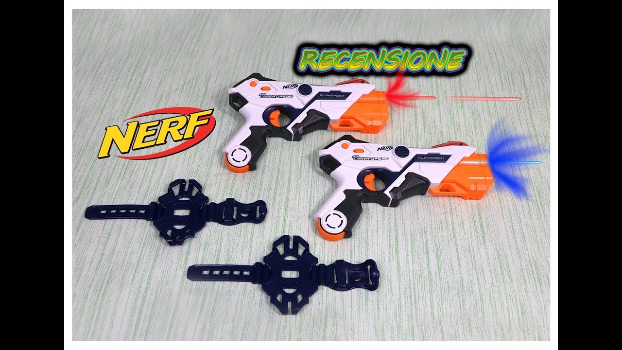 Recensione Nerf Laser Ops PRO Alpha Point ITA