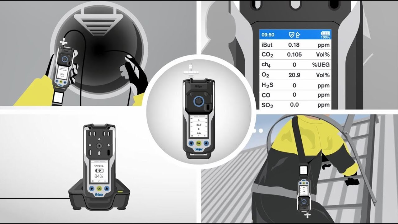 Dräger X-am 8000 - Clearance Measurement