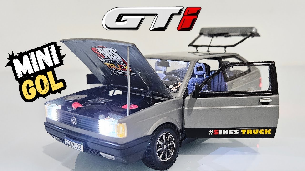 MINI GOL QUADRADO - GTI INTERIOR MOTOR LEDS