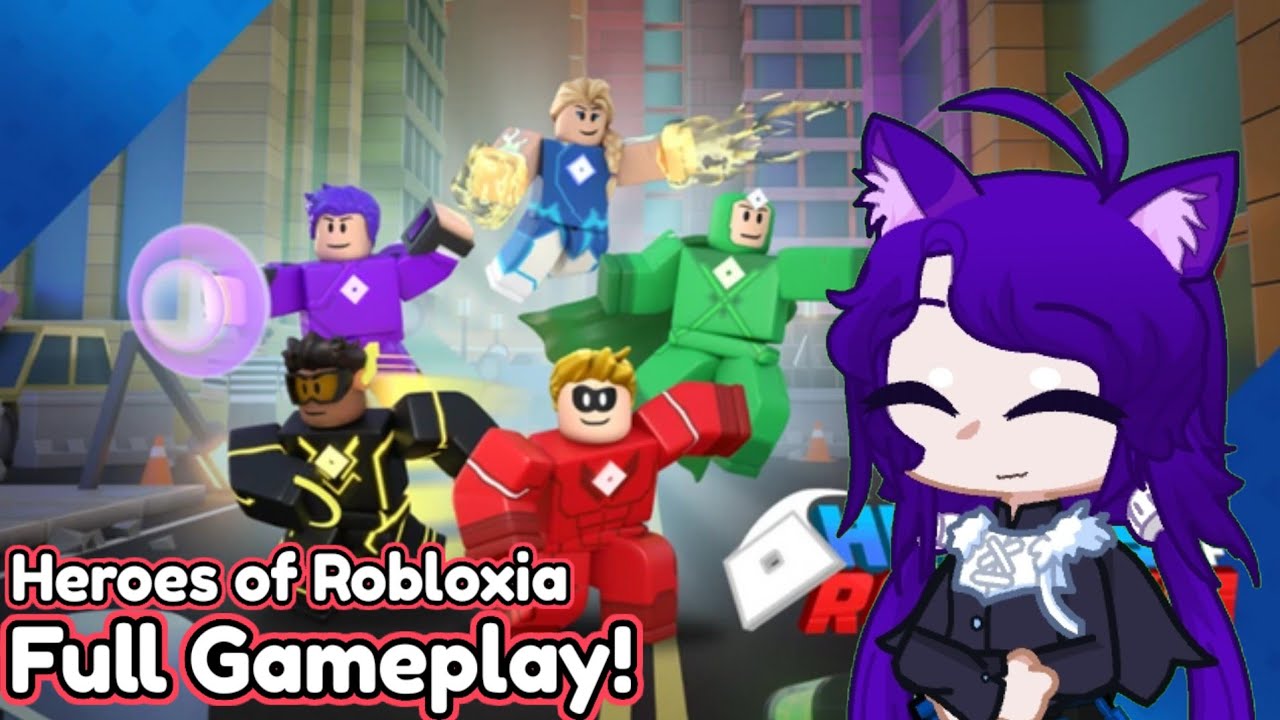 Roblox || 🦸‍♂️ Heroes of Robloxia 🦸‍♂️ || 💥 Full Game 💥 || No Commentary