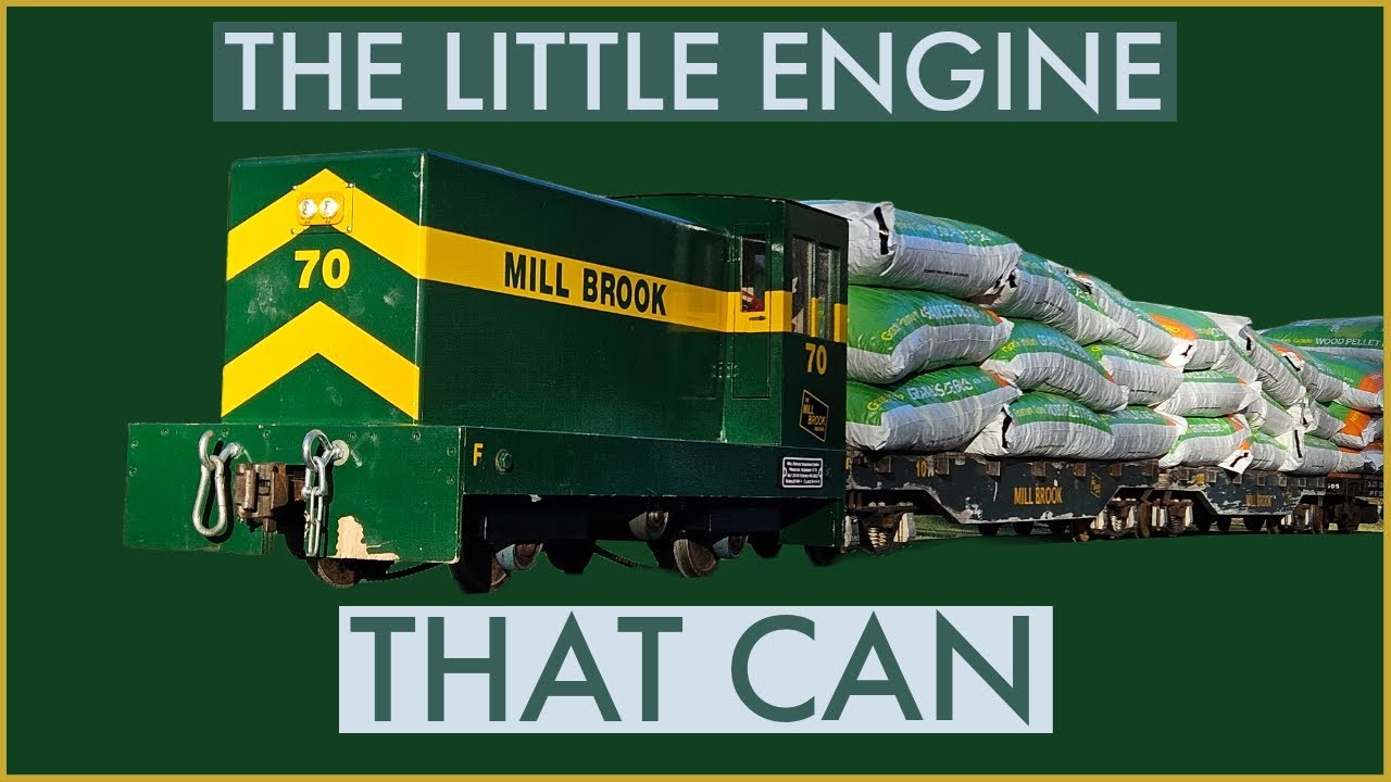 A 500 Watt motor and a Ton of train