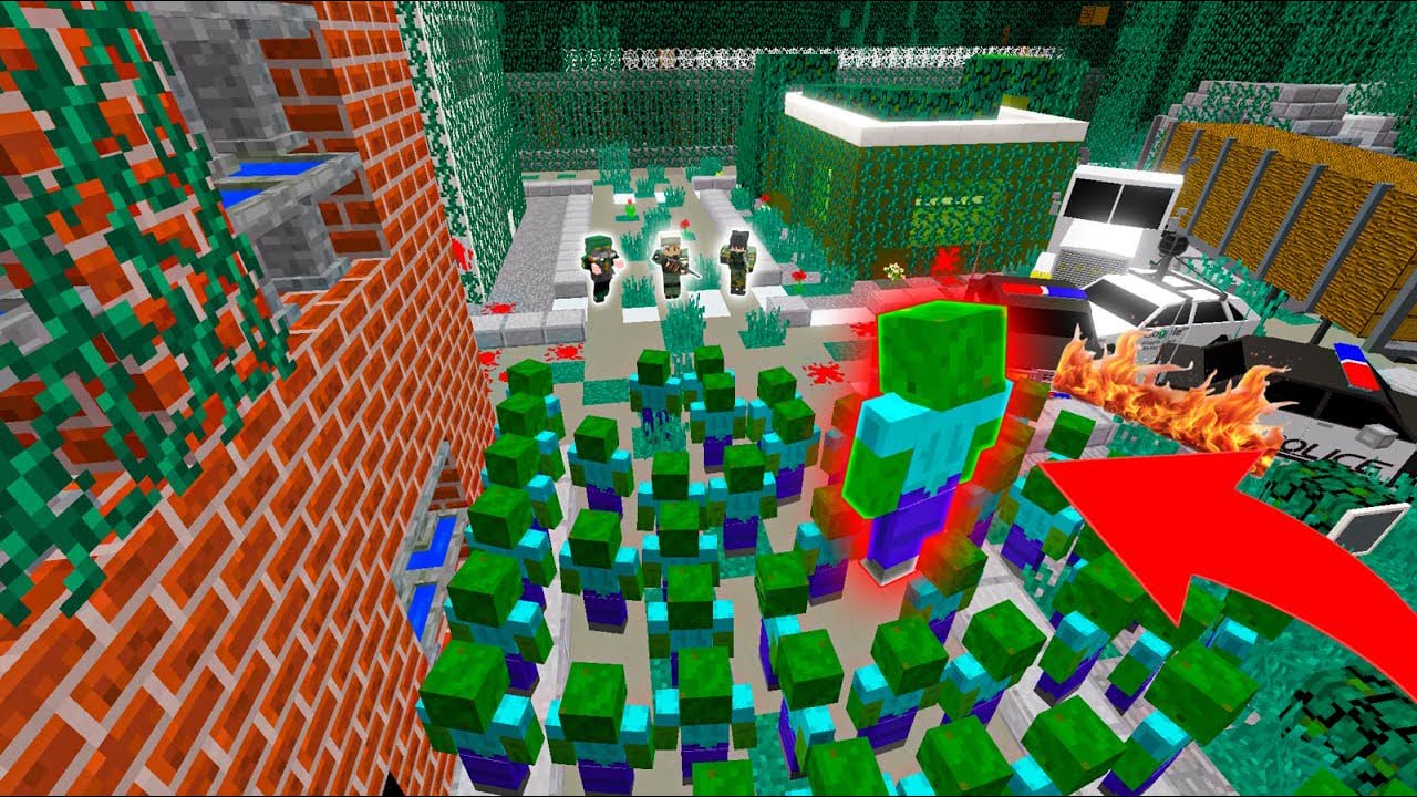 РЕБЯТА, ИХ СЛИШКОМ МНОГО..😓[23 ЧАСТЬ] Зомби апокалипсис в майнкрафт! - (Minecraft - Сериал)