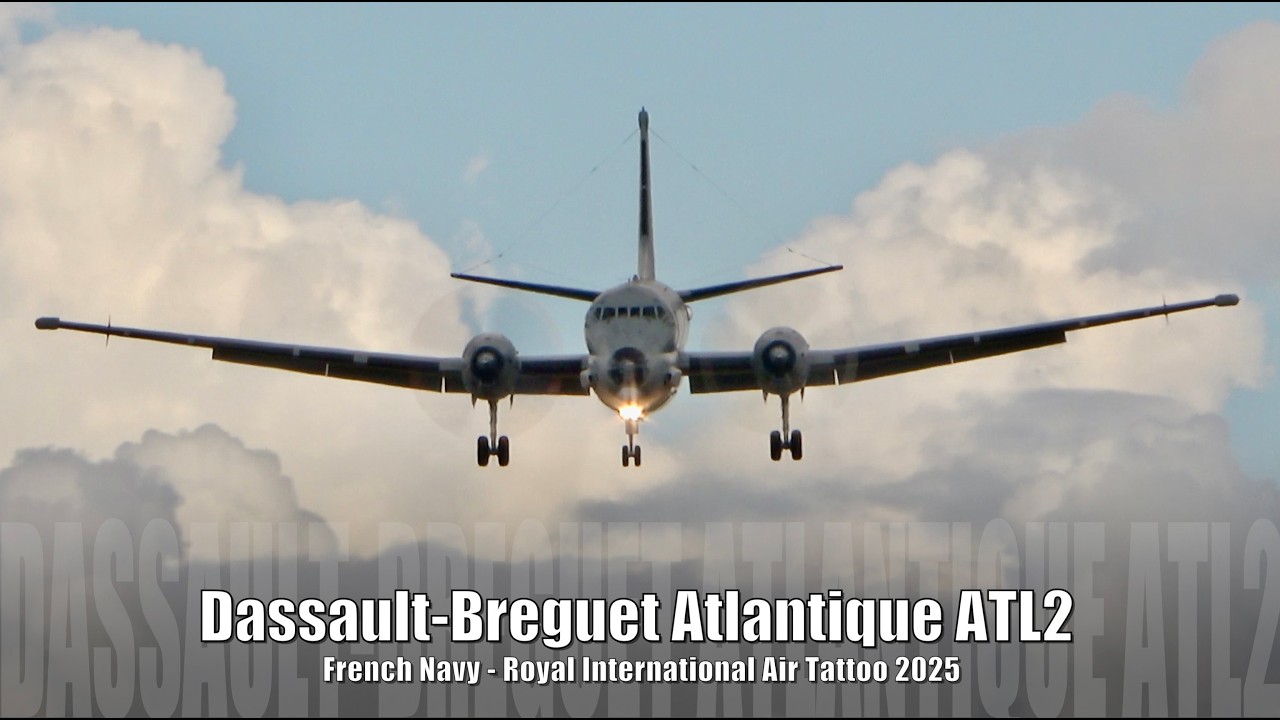 Dassault-Breguet Atlantique ATL2 - Royal International Air Tattoo (RIAT) 2025 Sunday