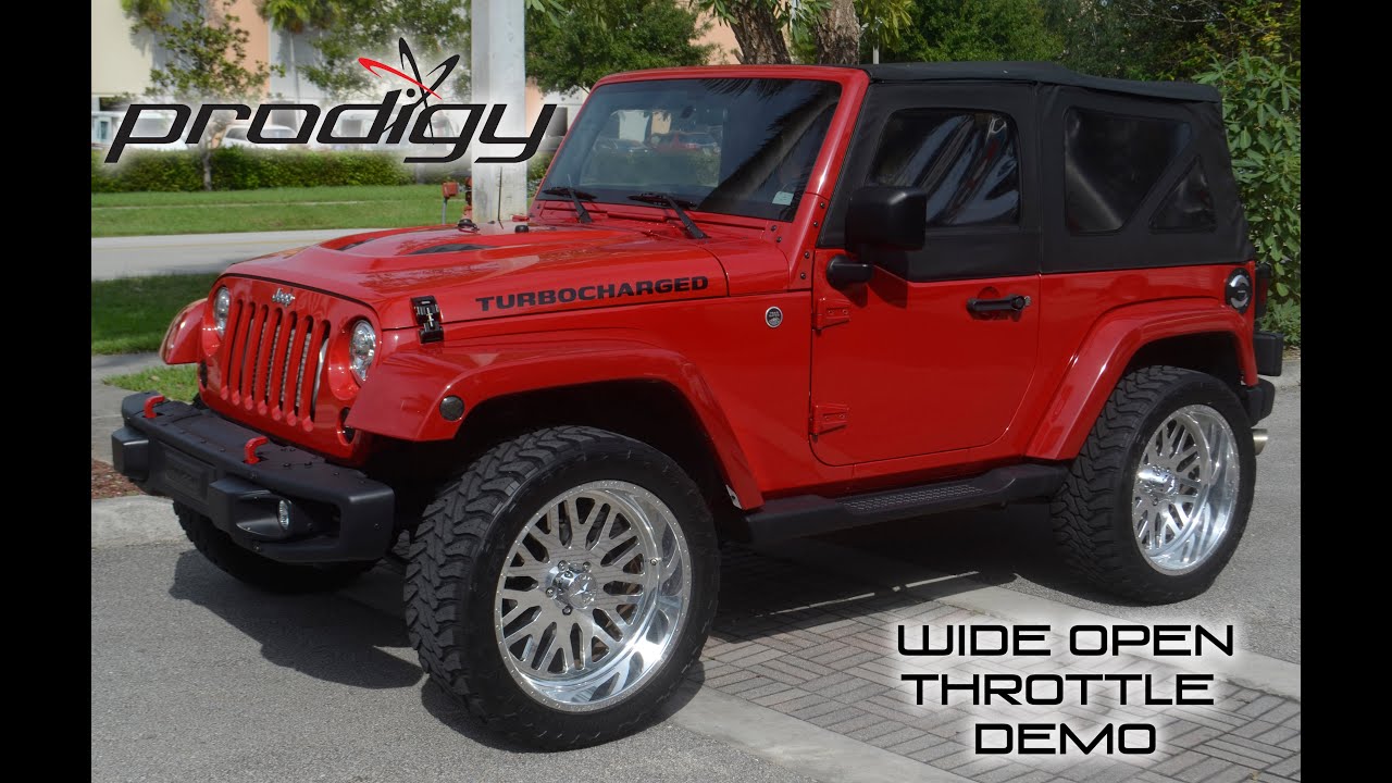 45-95 MPH Wide Open Throttle Demo - Stage 2 JK